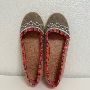 Maurices Brown and Multicolor Women's Flats